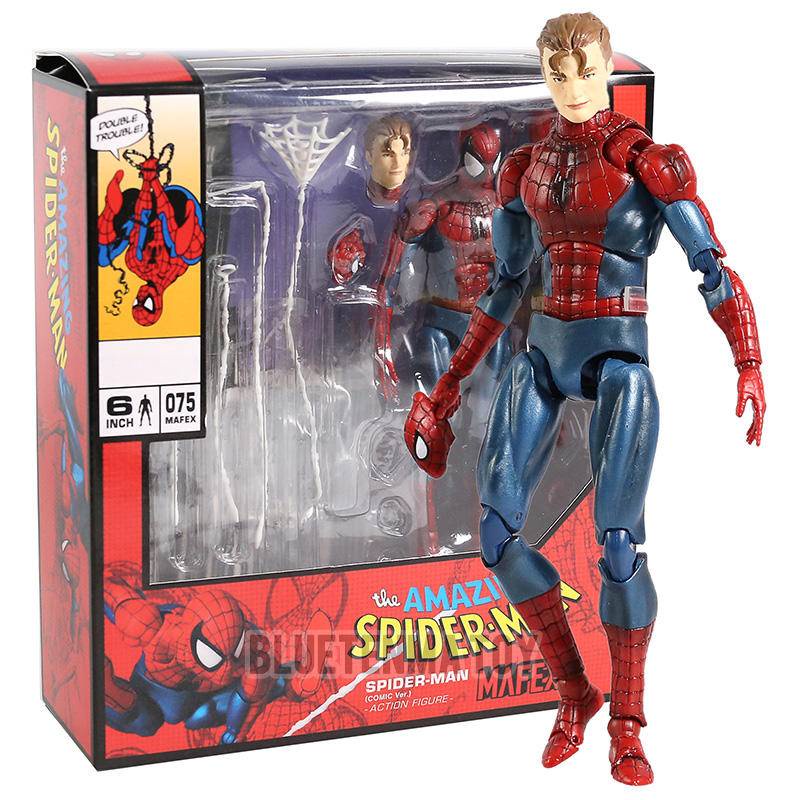 Mô Hình Nhân Vật Người Nhện Marvel Mafex Avengers 075 MAF075