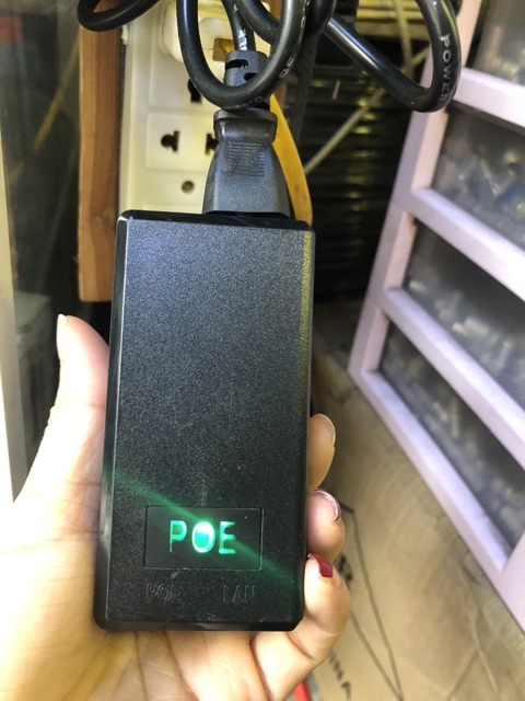 Nguồn POE 24 V 1 a kèm dây