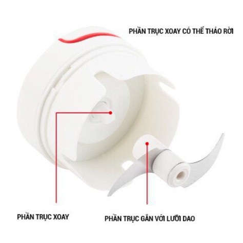 {SẢN PHẨM} Máy xay tỏi ớt cầm tay Mini Food Chopper