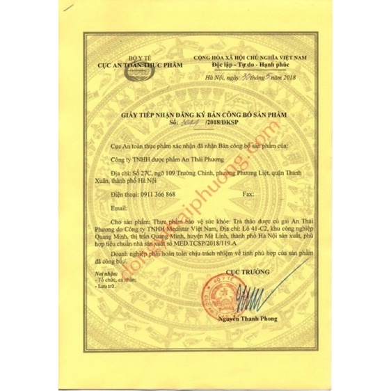 Trà Thảo Dược Củ Gai An Thái Phương,  giúp mẹ bầu khoẻ mạnh trong suốt suốt thai kỳ