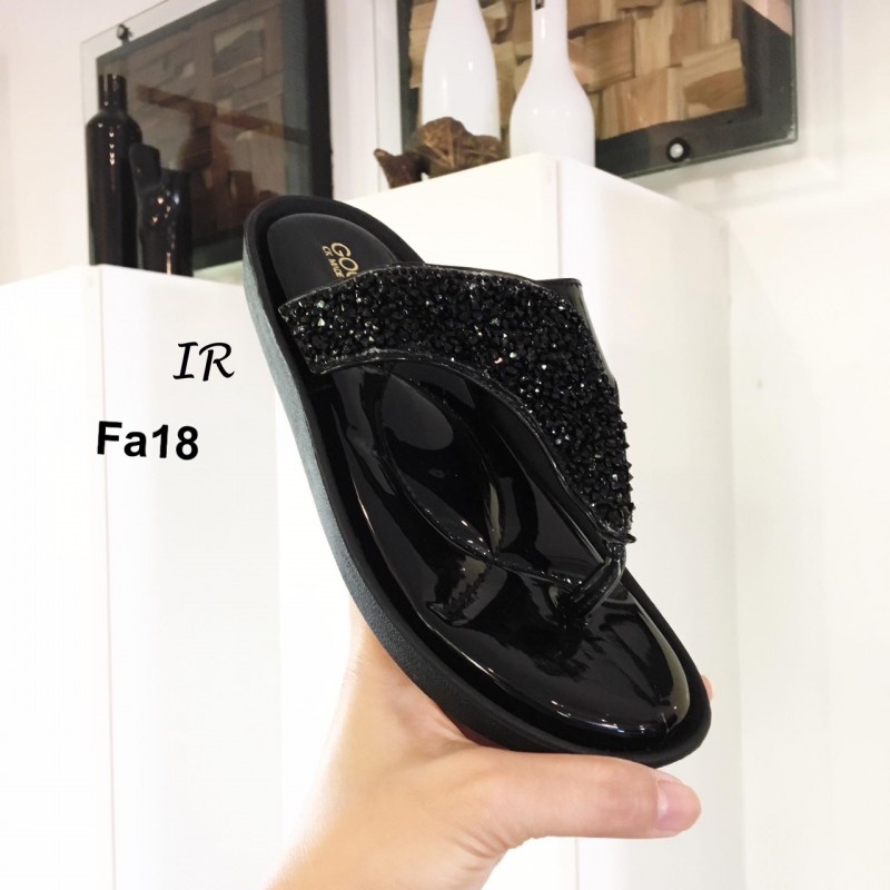 Dép xỏ ngón kim cương đế mềm FA18