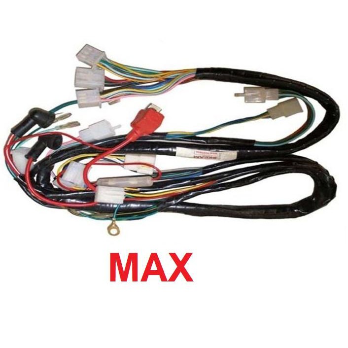 BỘ DÂY ĐIỆN SƯỜN XE MÁY MAX
