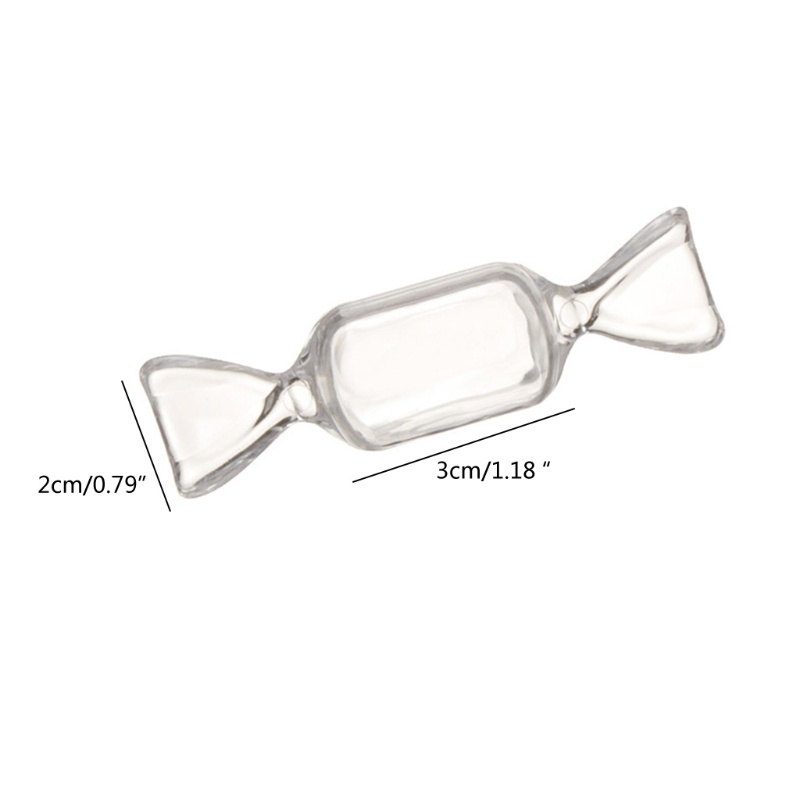 Set 10 Hộp Nhựa Rỗng Trong Suốt Đựng Trang Sức