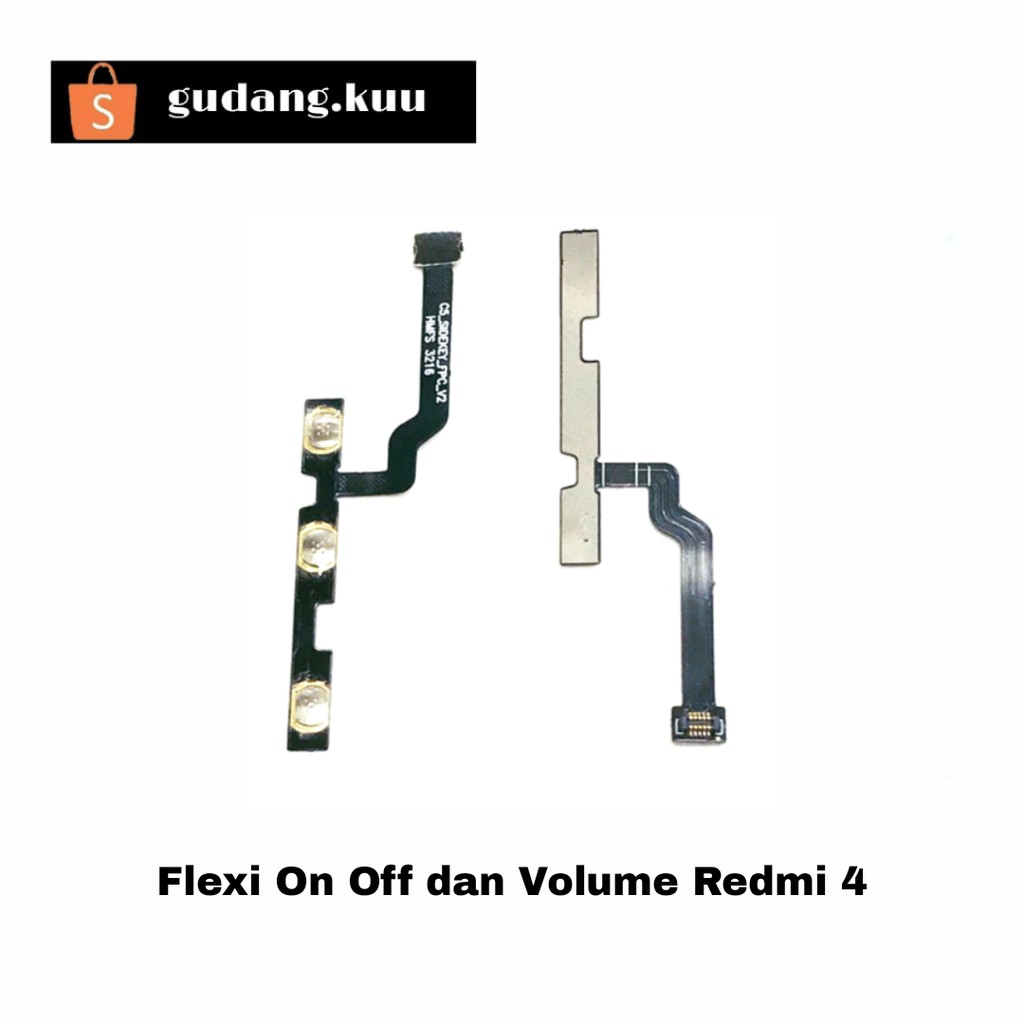 Flexy On / Off Volume Xiaomi Redmi 4