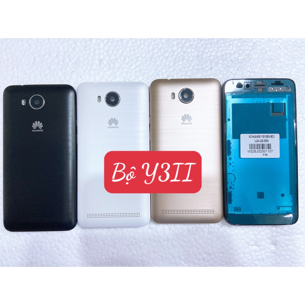 🌟 Hàng Chính Hãng 🌟 Bộ Vỏ Nắp Lưng Vỏ Huawei Y3 II Zin New