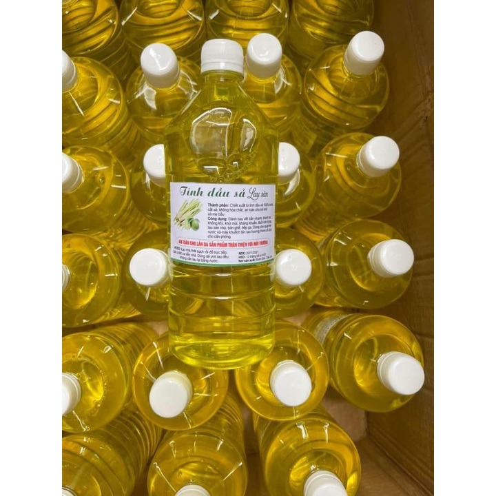 ( SALE SỐC) 500ml lít tinh dầu xả chanh dùng lau sàn chống côn trùng