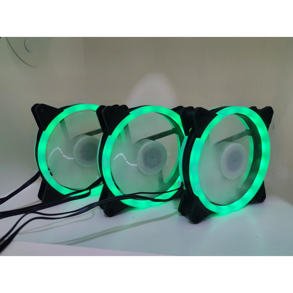 Combo 5 Fan Led RGB Coolmoon L8+ Tặng Bộ Hub Kết Nối Nguồn Và Điều Khiển