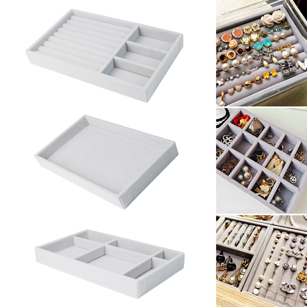 Hộp Đựng Trang Sức Nhiều Ngăn Tiện Dụng