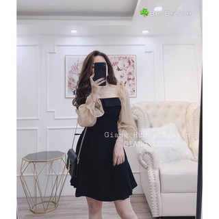 VÁY TAY PHỒNG VOAN DỰ TIỆC