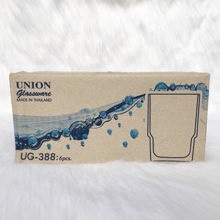 Ly Thuỷ Tinh Ngấn Lùn 240ml Union Nhập Khẩu Thái Lan - Mã UG-388