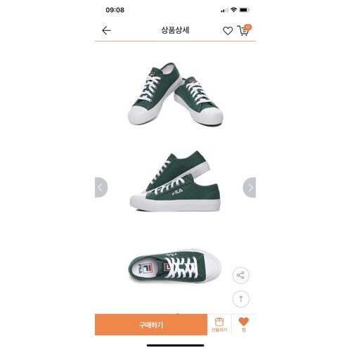 [Free ship ] Giày sneaker Fila Hàn Quốc