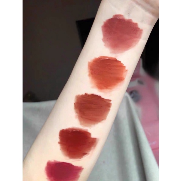 Set 5 cây son kem lì chống thấm nước Vongee version purple | BigBuy360 - bigbuy360.vn