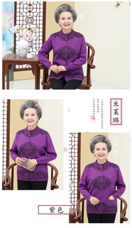 Áo len trung niên