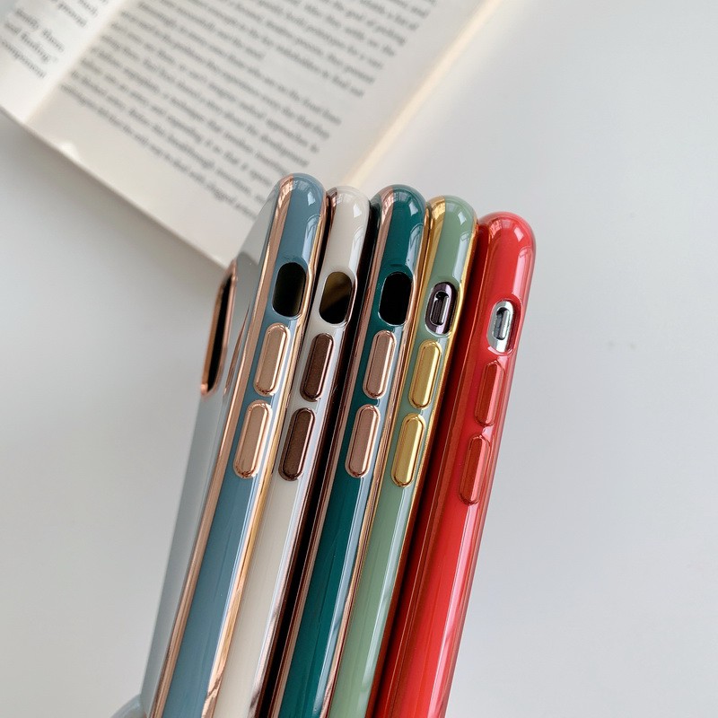 Ốp Điện Thoại Koosuk Cho iPhone 11 Pro Max XR X XS Max 7 8 6 6s Plus Bằng TPU Silicon Mềm Mạ Điện 6D Sang Trọng