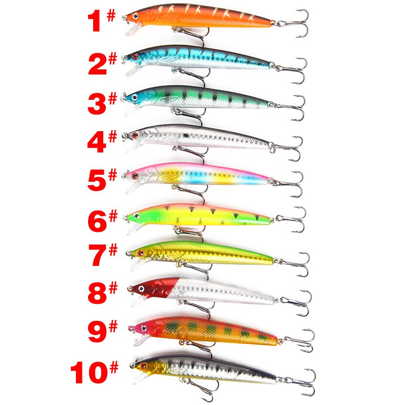 Mồi giả câu lure cá 3d 7g/ 10cm siêu nhạy