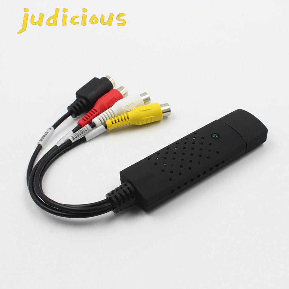 Bộ Chuyển Đổi Usb 2.0 Easy Cap Video Tv Dvd Vhs Dvr Hỗ Trợ Win8 Win10 | BigBuy360 - bigbuy360.vn