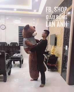 - gấu bông teddy 2m