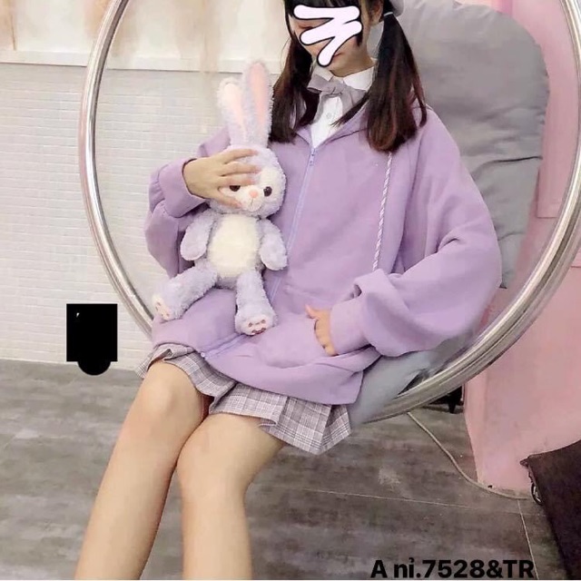 Áo khoác nỉ in 3D lưng - TR