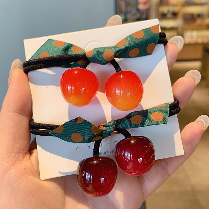 Buộc tóc quả cherry