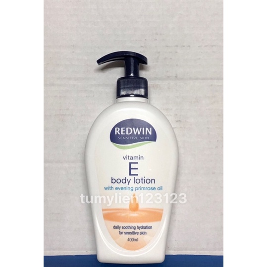 REDWIN Vitamin E Body Lotion With Evening Primose Oil 400mL