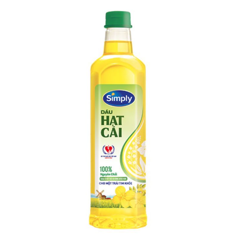 Dầu hạt cải Simply 1l