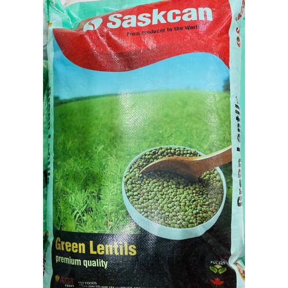 1kg Đậu lăng xanh hữu cơ Ấn Độ