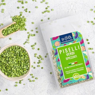 [Organic] Đậu hà lan hữu cơ đã tách hạt Sottolestelle 400g