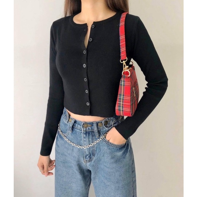 Pass áo cardigan Janet.studio