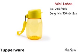[Tupperware] Bình nước Mini Lohas