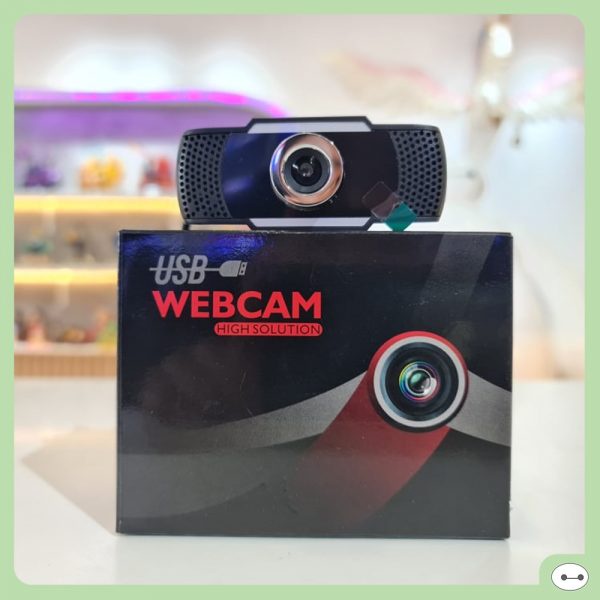 Webcam máy tính hình ảnh 720P, có micro Dùng học tập Online