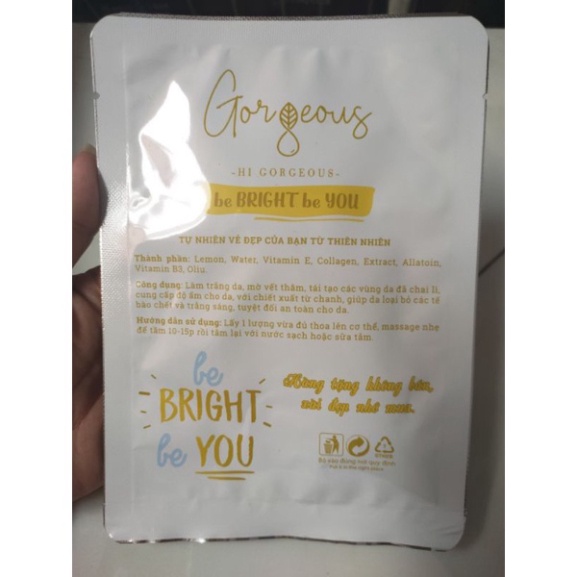Set Tắm Trắng Chanh Trắng Da Múi Xù Chính Hãng