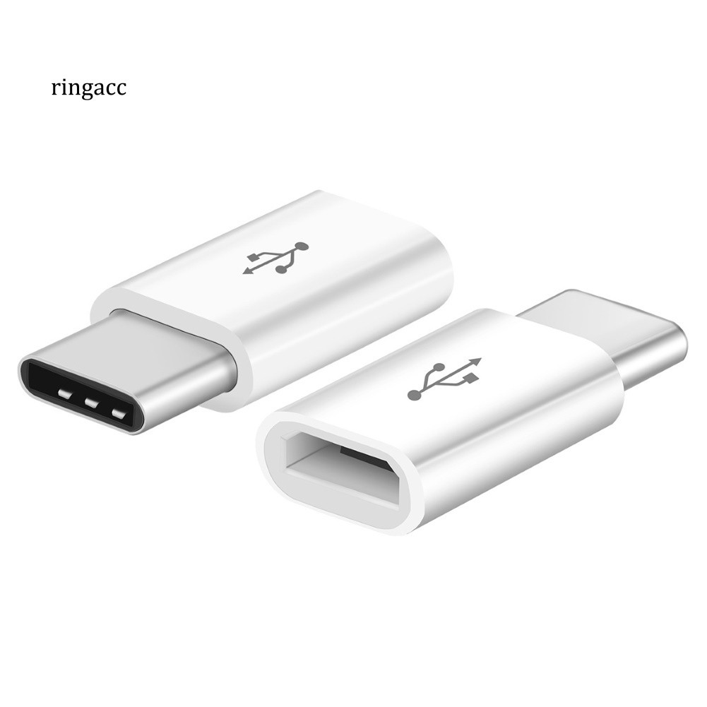 Đầu Chuyển Đổi Micro USB Cái Sang Type-C Đực OTG Cho Điện Thoại