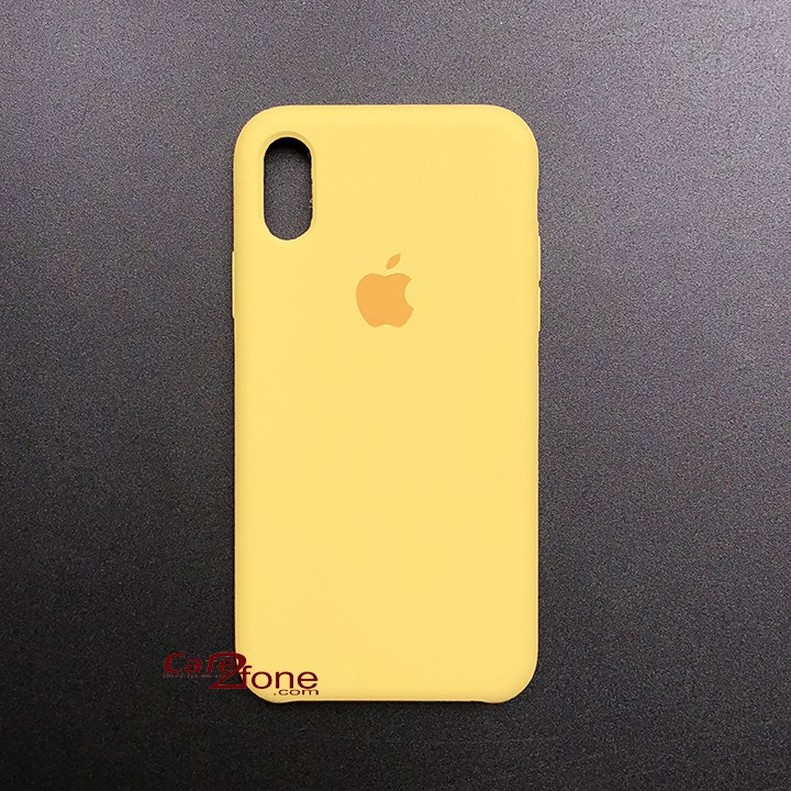Ốp lưng Apple SIlicon Case cho iPhone X, Xs, iPhone Xr, iPhone Xs Max chống bẩn