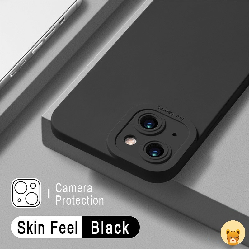 Ốp Điện Thoại Silicon Dẻo Có Tấm Bảo Vệ Camera Cho Realme C25Y C15 C12 C25 Realme 8 6 Pro 7 Pro 5G C11 2020 2021