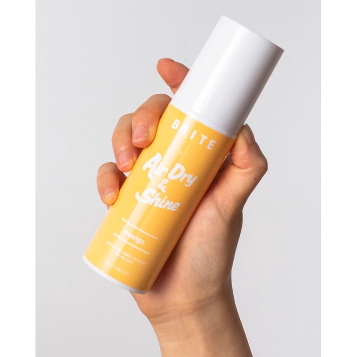 Brite - Dầu dưỡng tóc Air Dry &amp; Shine Protecting Argan Oil Blend 120ml