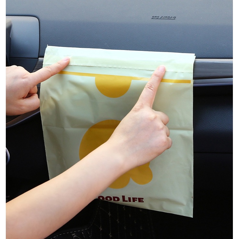 Túi Đựng Rác Mini Dán Trong Xe Hơi Ô Tô Văn Phòng Tiện Lợi Siêu Dính TOBIN