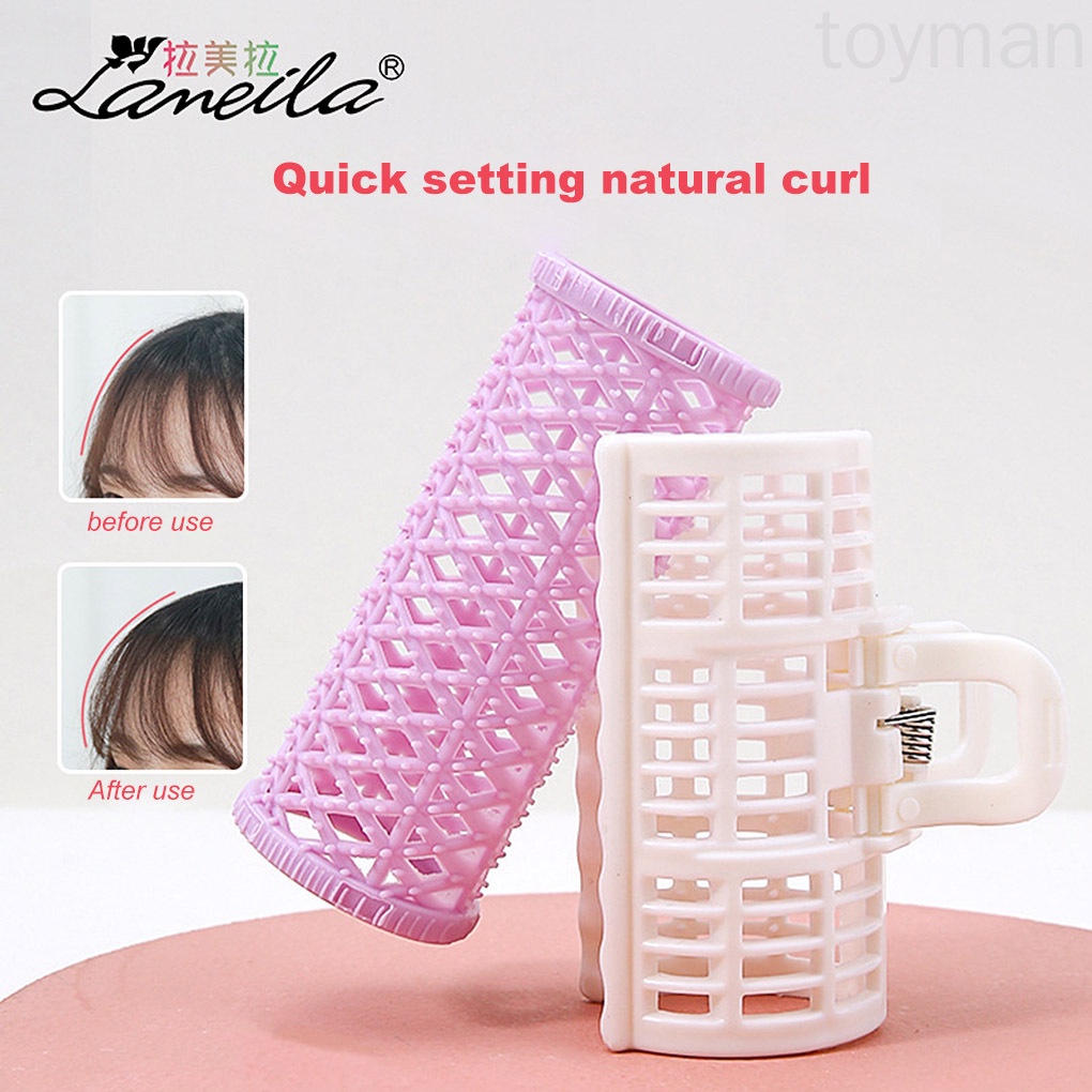 [Hàng mới về] Set 2 dụng cụ uốn tóc gợn sóng màu sắc giao ngẫu nhiên DIY