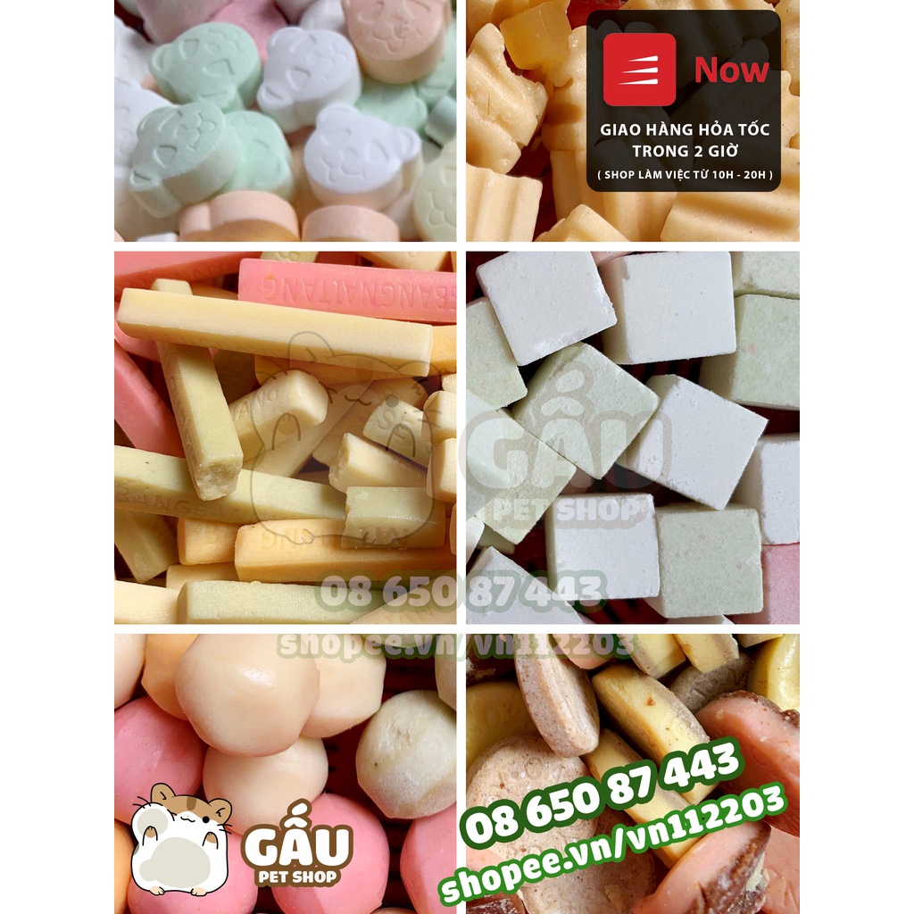 Cheese Mei Mao Wan, Axit Lactic cho Hamster / Guinea Pig / Thỏ &amp; Thú cưng nhỏ