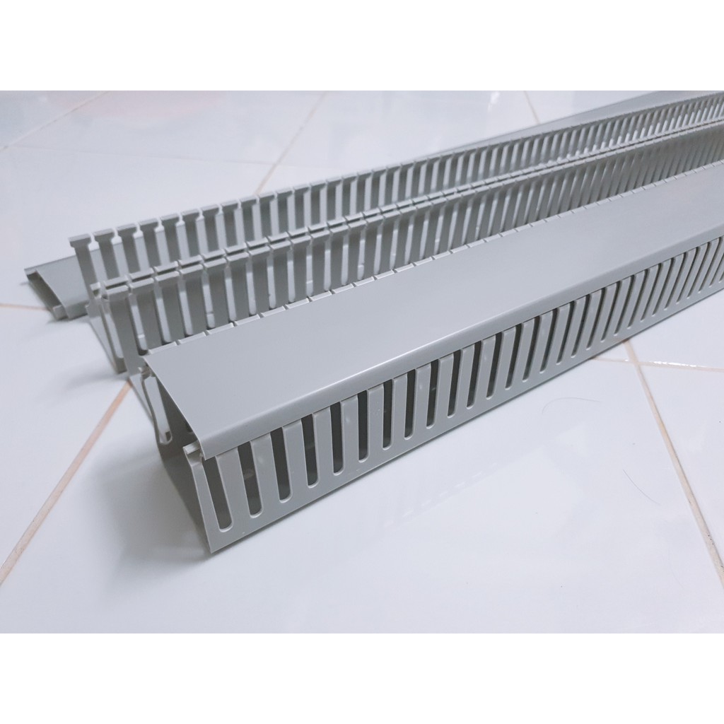 Máng Nhựa 25x25 / 25x45 / 33x33 / 33x45 / 45x45/ 45x65 / 65x65 máng nhựa luồn dây điện