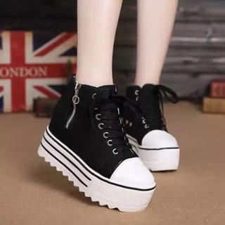 (Hàng order 15 ngày) giày thể thao nữ đế độn 6 cm