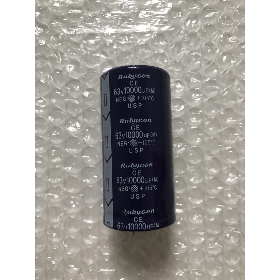 TỤ HÓA 63V-10000UF- Rubycon