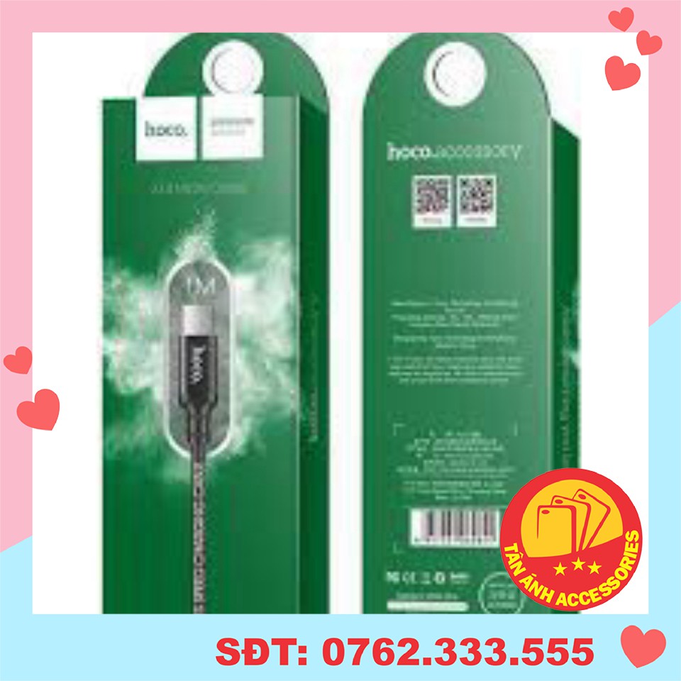 Dây cáp sạc - Sạc Hoco Chân Micro X14 - cho Samsung dài 1m 2m cao cấp hỗ trợ sạc nhanh TA