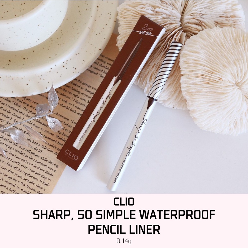 Bút Kẻ Mắt CLIO 0.14g / 20g Chống Thấm Nước