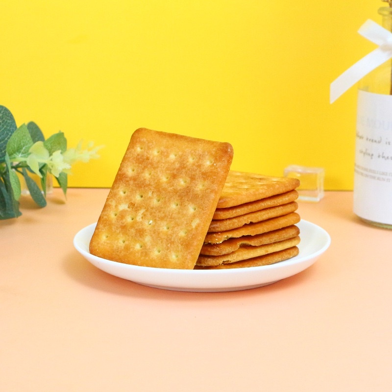 Bánh quy ăn kiêng giảm cân không đường vị phô mai trứng muối Yaru!na Nhật Bản 420g, đồ ăn vặt ngon rẻ