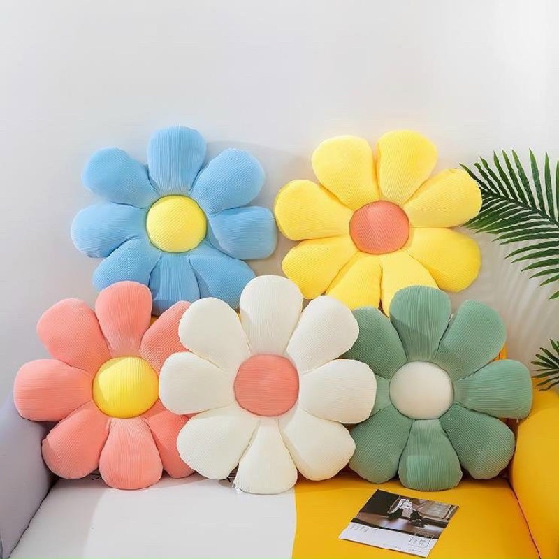 Đệm tựa lưng ghế văn phòng hình hoa ,sofa thiết kế hình bông hoa