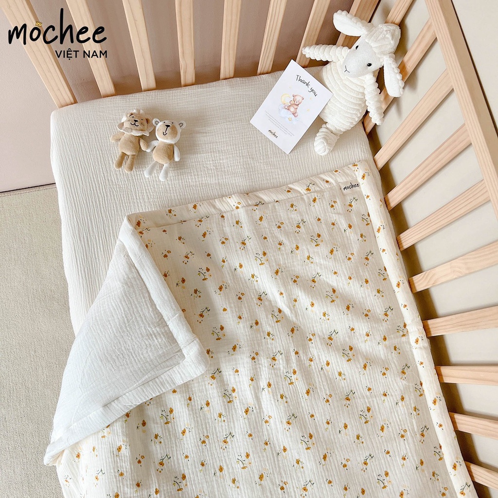 Chăn Trần Bông Mochee cao cấp cho bé