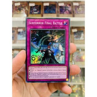 Thẻ Bài YugiOh! Mã FIGA-EN050 - Subterror Final Battle - Super Rare - 1st Edition