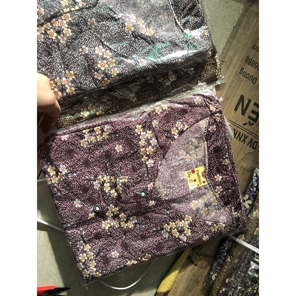 FSS12Jan hoàn 10% xu tối đa 20k )Bộ thun quần dài áo gài nút bà già!!!