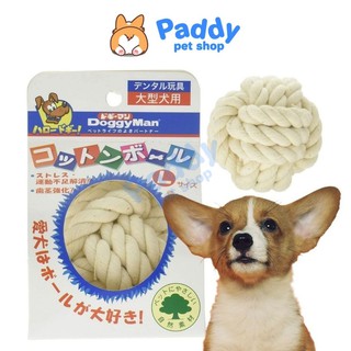 Banh cotton nhai gặm sạch răng cho chó DoggyMan
