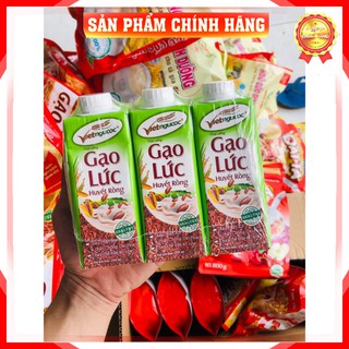 Thức uống Gạo lức huyết rồng Việt Ngũ Cốc - Lốc 3 hộp 250ml